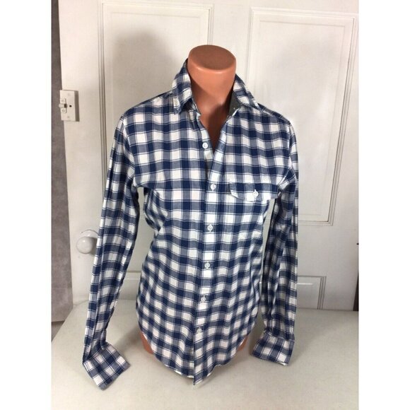 J Crew Plaid Shirt Womens XS - Picture 1 of 6